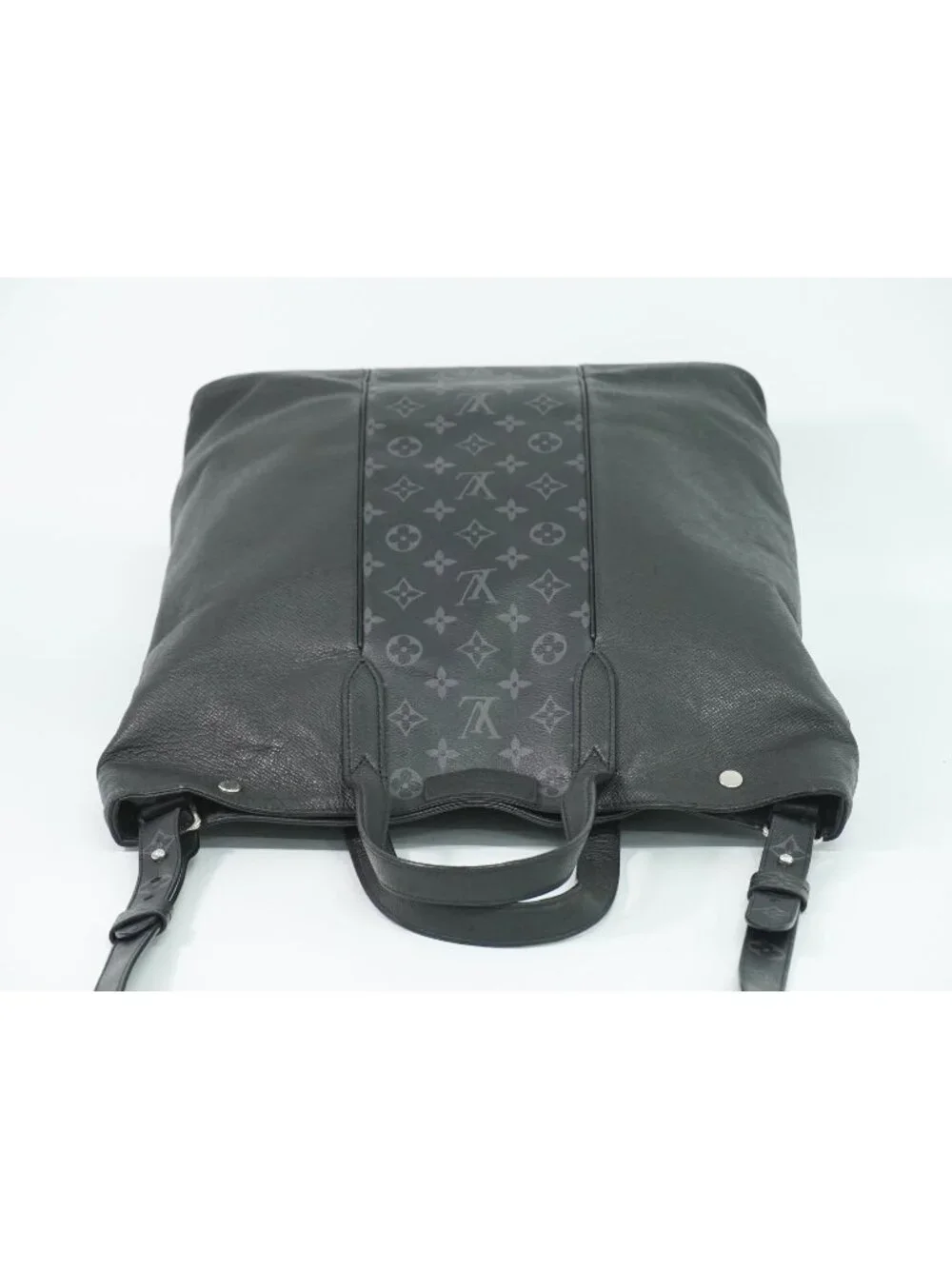 Louis Vuitton LV City Tote Taigarama Monogram Eclipse 2-Way Black Gray